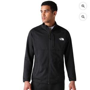 The North Face Canyonlands Full Zip Men’s Fleece Jacket Black size Medium